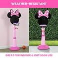 thumbnail image 2 of Minnie Mouse Plastic Basketball Set by Delta Children – Includes Basketball Hoop, 1 Basketball and Ball Pump, 2 of 13