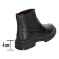 thumbnail image 3 of Botín Chelsea Mujer Moleca Negro Elástico Ajustable Dama negro 25.5 MX, 3 of 10