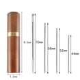 thumbnail image 2 of SUTENGDA 4 Pcs Hair Needles Sharpened Sewing Tools Seam Needles, 2 of 8