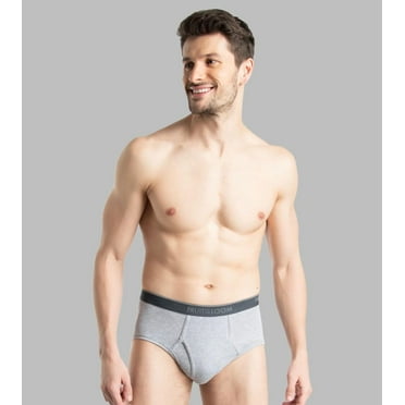 Fruit of the Loom Men's  Mid Rise Rversoft  100 % Cotton  Fashion Brief(s Pack of 3) XX-Large