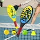 thumbnail image 1 of 2 piezas RAQUES de CAQUESTAS de CAQUESTAS CABLICADAS Paddles Paddle Tennis Racquets para deportes junior, 1 of 8