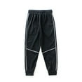 thumbnail image 4 of QUDDERR Kids Boys Sweatpants Teen Sport Jogger Casual Active Playwear Sweats Pants Elastic Waist Casual Full Length Pants Quick-Dry Pants,Size 5-14Y, 4 of 8