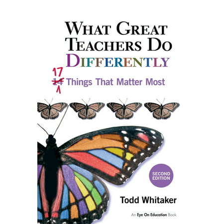 What Great Teachers Do Differently : 17 Things That Matter (Whats The Best Thing For A Hangover)