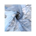 thumbnail image 4 of INSPIRE CHIC Women's Floral Chiffon Scarf, Lotus Lightweight Soft Sheer Long Head Wrap Shawl Scarves for All Season 59.1x18.9" Blue, 4 of 6