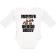 thumbnail image 3 of Inktastic Mommys Skiing Buddy for Kids Boys or Girls Long Sleeve Baby Bodysuit, 3 of 5
