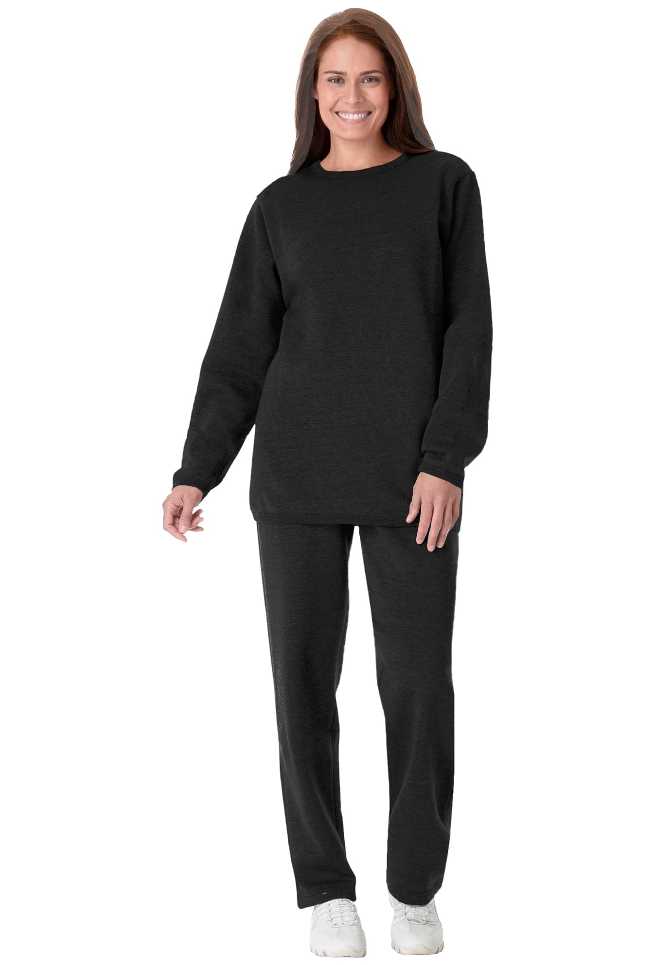 Woman Within Women's Plus Size Fleece Sweatsuit