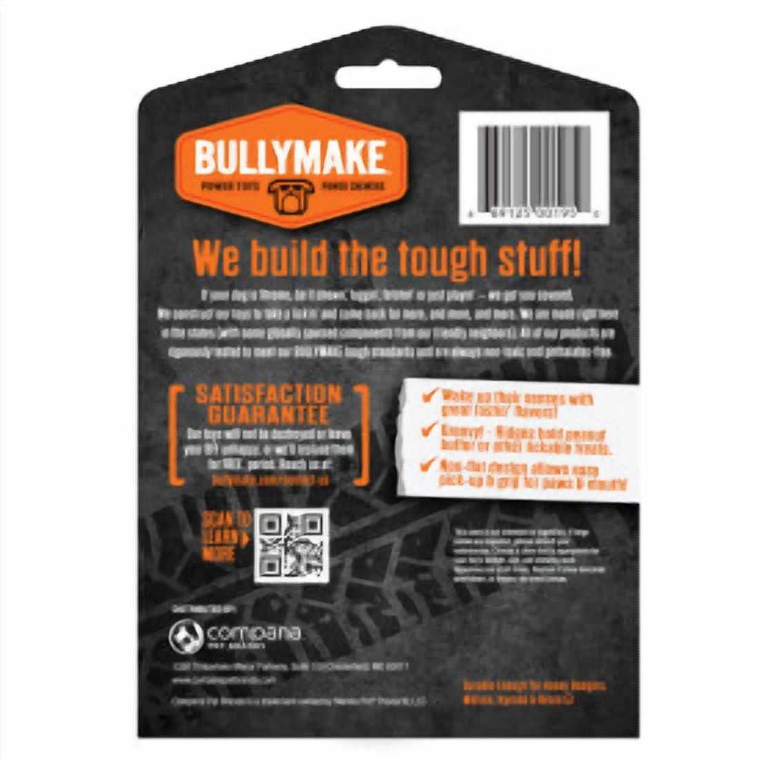Bullymake Nylon Yellow Pineapple Bacon Flavor Dog Toy