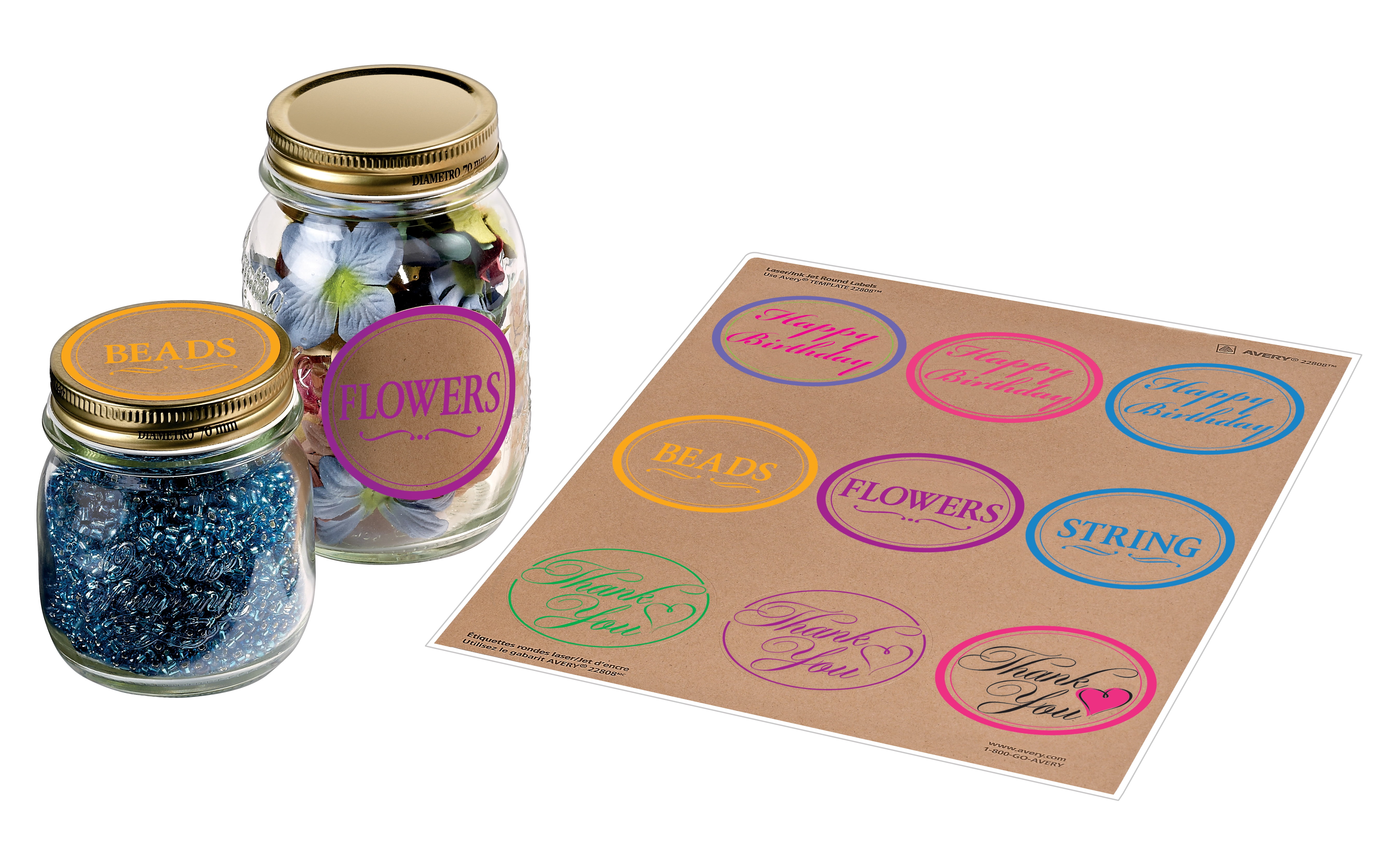 Canning Jar Labels Template