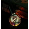 thumbnail image 3 of Stained Glass Light Bulb 3D Fancy Light Bulb Fireworks Effect E27 Base 4.5W LED Lights Unique Light Bulbs Decorative Light Bulb Vintage Disco Light Bulb, 3 of 8