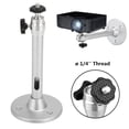 thumbnail image 1 of CHUANK Universal Projector Wall Ceiling Mount Hanger 360°Rotatable Head with Length 7.0inch/11lbs Load Mounting Bracket Fits for Most Home Office, 1 of 8