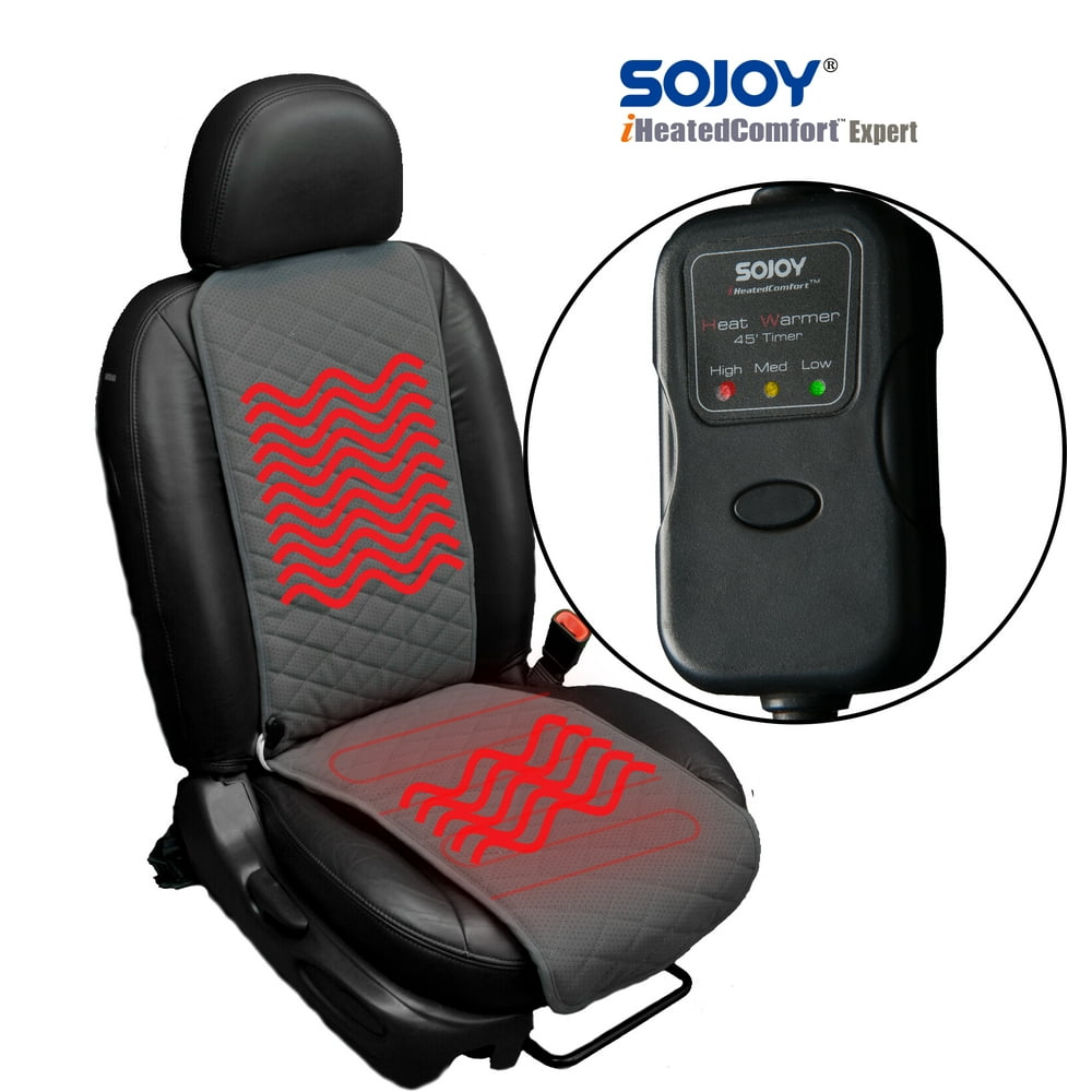SOJOY Universal 12V Thickening Heated Car Seat Heater Heated Cushion