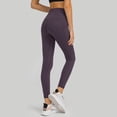thumbnail image 4 of Pantalones de yoga de alto rendimiento con bolsillos laterales: leggings deportivos, nailon y spandex, ajuste ceñido y sujeción., 4 of 8