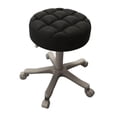 thumbnail image 2 of Silla de Trabajo Taburete de Bar perfecl con Ruedas Negro, 2 of 8