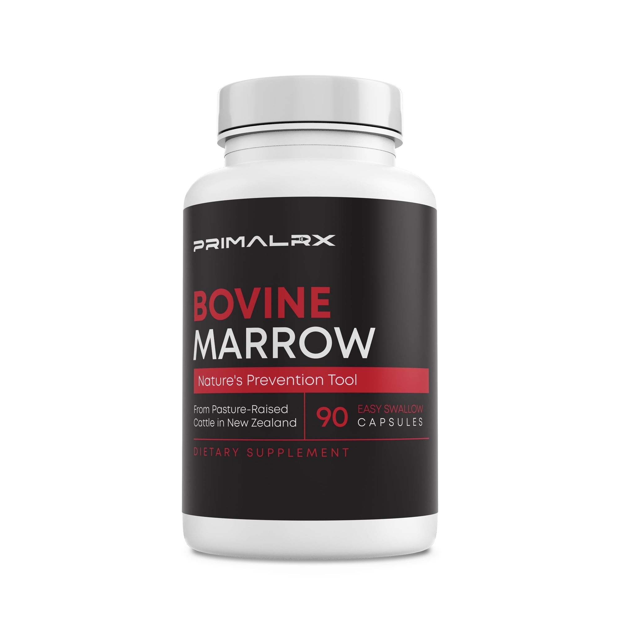 Grass Fed Beef Bone Marrow Supplement, Freeze-Dried Capsules, 90 Count