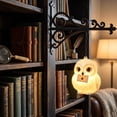 thumbnail image 4 of Halloween Hanging Bookcase Lantern Night Light, Owl Figurine Shelf Decor Lamp, 4 of 6