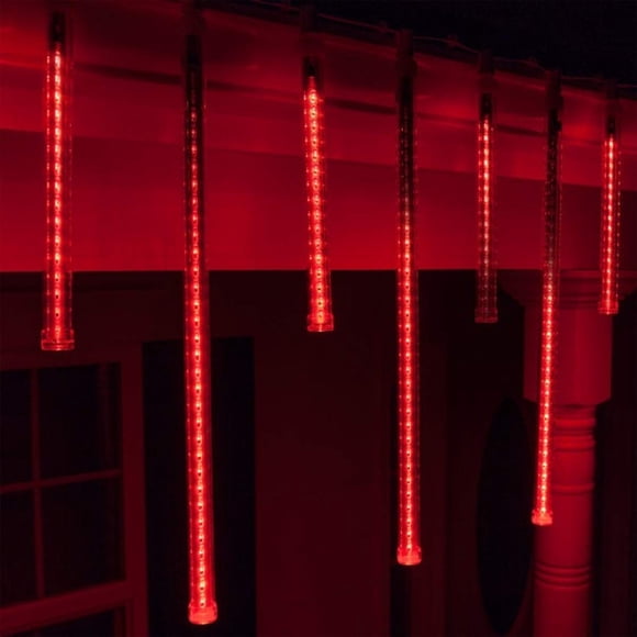Hofert Tube à Glaçons LED Rouge Lumière de Noël