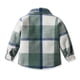 thumbnail image 4 of Chaquetas y abrigos casuales de manga larga sin capucha para niños pequeños, camisa de franela, chaqueta a cuadros de manga larga con solapa, tops de otoño para niños y niñas, camisa para niños, 4 of 8