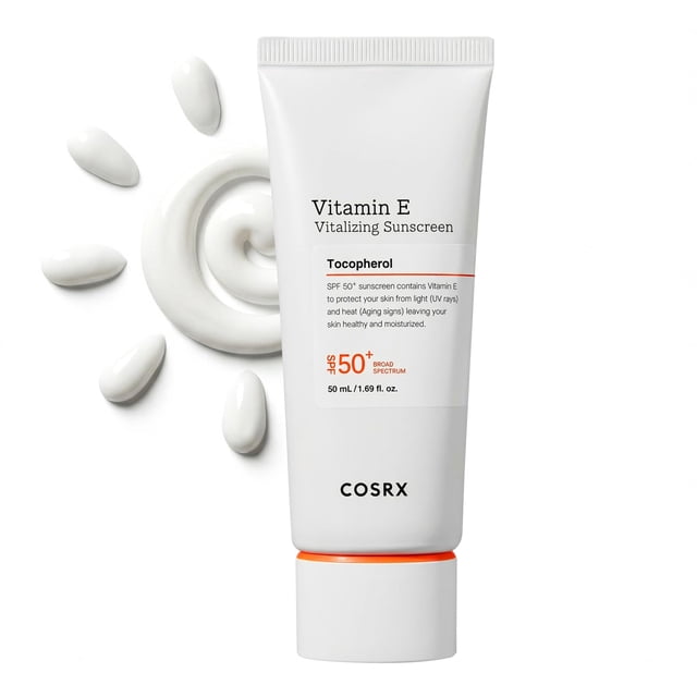 Protector solar Cosrx vitalizante con vitamina E SPF 50 Plus unisex 1.69 oz
