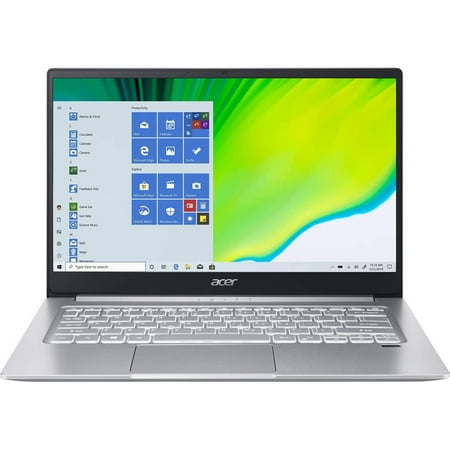 Acer Swift 3 Thin & Light Laptop, 14" Full HD IPS, AMD Ryzen 5 4500U Hexa-Core Processor with Radeon Graphics, 8GB LPDDR4, 256GB NVMe SSD, WiFi 6, Backlit Keyboard, Fingerprint Reader - (Open Box)