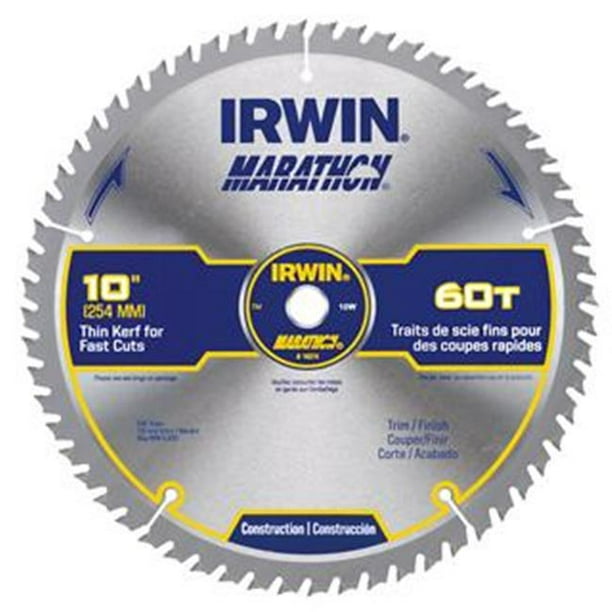 Irwin Outils Industriels HN14074 60 Dents Lame de Scie de 10 Po
