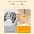 thumbnail image 3 of Tray with Lid 2 Piece Ice Maker for Refrigerator - Easy to Use and Store Kitchen Tool for Apartments, 3 of 4