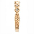 thumbnail image 2 of Diamond Stackable Ring Band in 14k Rose Gold (0.20 ctw), 2 of 5