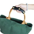 thumbnail image 4 of 1 Pair Practical Leather Handbag Strap with Buckles Fashionable Handle Protector Sleeve for Commuting and Travel, 4 of 8