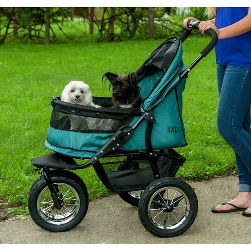 Pet Gear NO ZIP Double Pet Stroller Boysenberry