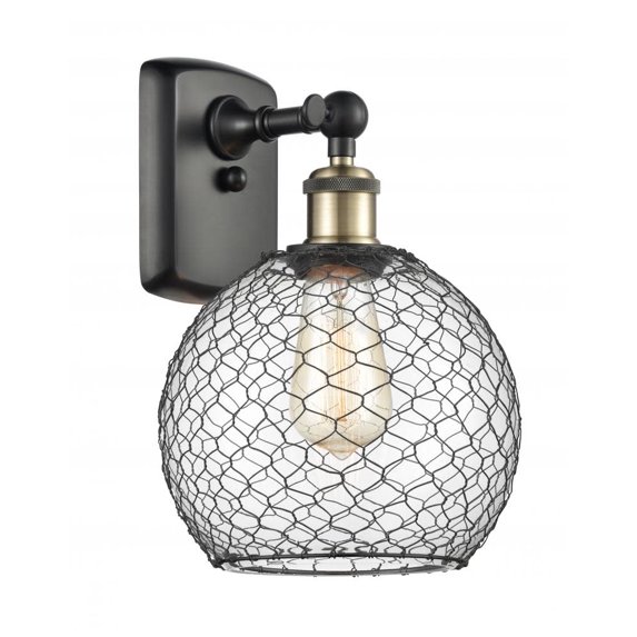 Innovations Lighting 516-1W Farmhouse Chicken Wire Farmhouse Chicken Wire 13" Tall