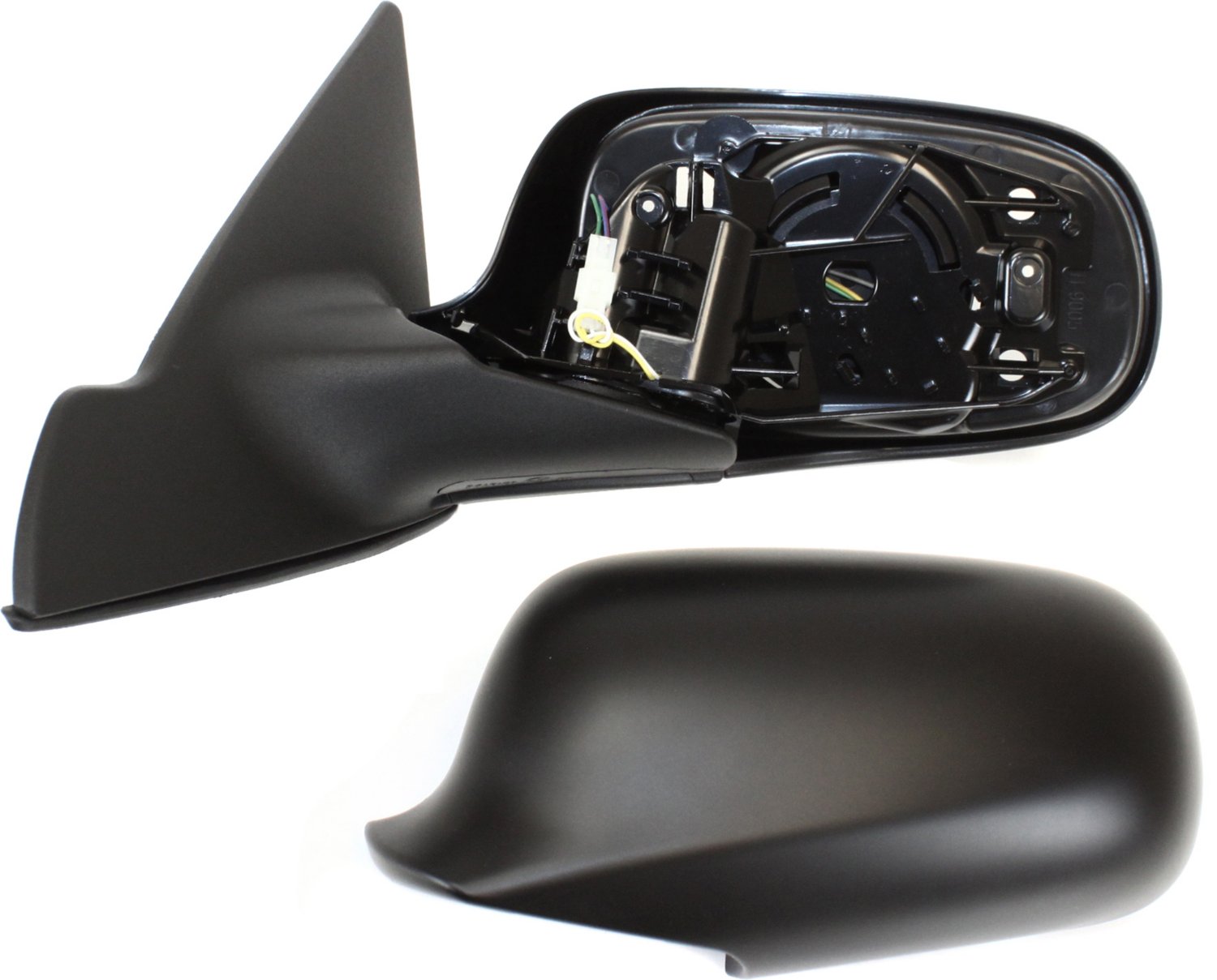 Mirror Compatible With 2003-2011 Saab 9-3 Left Driver Side Heated Paintable Kool-Vue