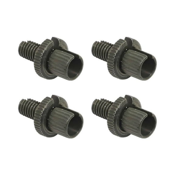 4pc 8mm M8 Brake Clutch Cable Adjuster Nuts Bolts For Motorcycle ATV