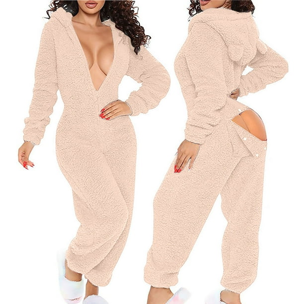 Onesies for women butt flap - België