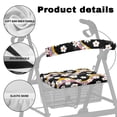 thumbnail image 5 of HELLHERO Floral Waves Walker Seat Cushion Cover Machine Washable Walker Seat Covers & Non-Slip Fit for Unisex with Easy to Use Reusable, 5 of 7