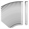 thumbnail image 1 of Paquete de 40 Clips de Costura Clips de Dobladillo de Acero Inoxidable Herramienta de Dobladillo de Metal con Medidas para Fijar Telas con Alfileres, 1 of 6