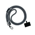 thumbnail image 3 of Phone Tether Phone Lanyard Holder Strap Phone Accessories Strong Detachable Hook Black Gray, 3 of 9