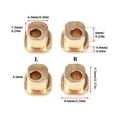 thumbnail image 3 of Model Car Rear Wheel Rear Alloy for Remote Control Car Rear Wheel Counterweight Remote Control Car 1/10 Scale, 3 of 8