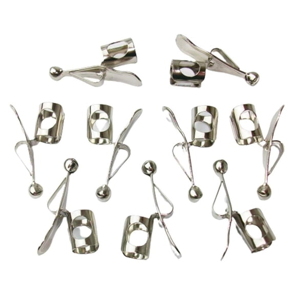 12 Pencil Clips Faultless