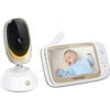 Motorola - Video Baby Monitor with Wi-Fi camera and 5" Screen - Gold/White
