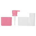 thumbnail image 5 of Kit de Rangement pour Éponge de Lavage Multifonctionnel Détergent pour Évier Distributeur de Savon (Rose), 5 of 5
