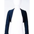 thumbnail image 3 of iiniim Girls Floral Lace Wedding Flower Girls Bolero Shrug Long Sleeves Open Front Cardigan Size 4-14 Navy Blue 8, 3 of 7