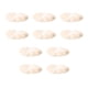 thumbnail image 3 of 10 paquetes de bolas de pompones artesanales Sunnimix Multicolor piel Artificial para ropa Bufandas Bolsas Blanco, 3 of 8