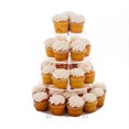 thumbnail image 1 of Dessert Tower Pastry Stand, Round Acrylic Cupcake Display Stand Stable Easy Installation Pylon Type 4 Tier  for Wedding for Parties, 1 of 8