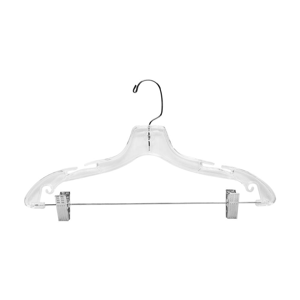 Clothes Hanger Garment adults Trouser Silver Plastic Coat Hangers 