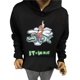 thumbnail image 2 of Sudadera Sad Boyz Color Negro Junior H Natanael, 2 of 3