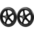 thumbnail image 1 of Universal Walker Wheels Replacement Parts For Elderly Mobility 5.95.92in Black Wear-resistant Functionality 2Pcs, 1 of 4