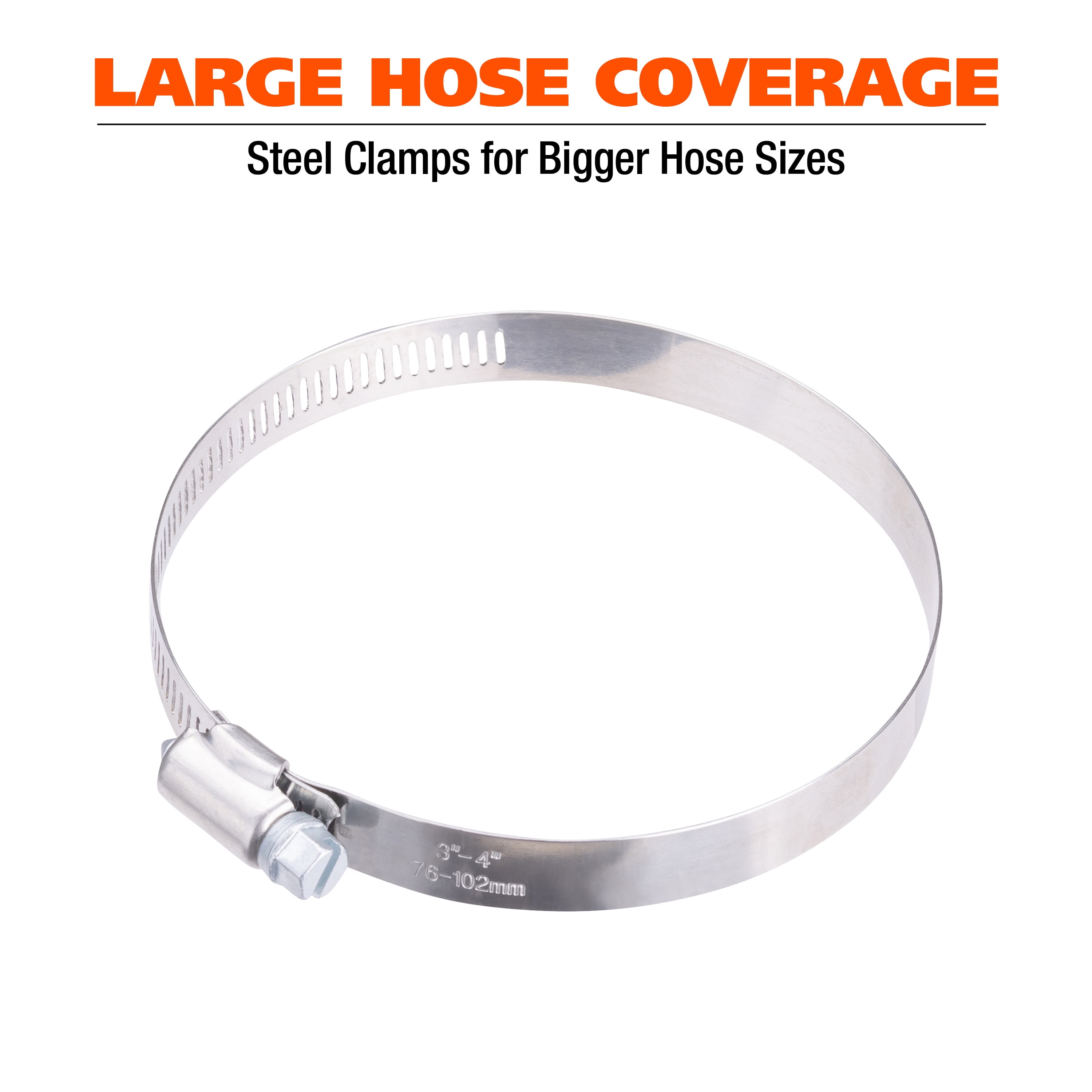 Great Neck Tools Steel Hose Clamp Assortment, 20 Piece Set