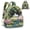 Cat Water Lily Decoration, variant on POLERO Fall Cat Pumpkin Print Casual Backpack Purse, Polyester Fabric Fashion Daypack for Travel Vacation