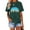 B1-Green#08, variant on XCHQRTI Mountain Heartbeat Tshirt Graphic Tees Women Ladies Tee Shirts Short Sleeve
