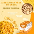 thumbnail image 3 of Peppy Pops Chickpea Puffs Cheese Blast Flavor - 6 Pack, 12 oz | Cheesy High Protein Snacks | Crunchy Better-for-You Snack and Healthy Alternative to Chips with 6g Protein Per Bag, 3 of 8