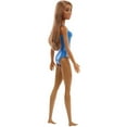 thumbnail image 5 of Barbie Beach Doll in Tropical Blue Swimsuit with Straight Brown Hair, 5 of 7
